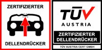 Logo T�V zertifizierter Dellendr�cker